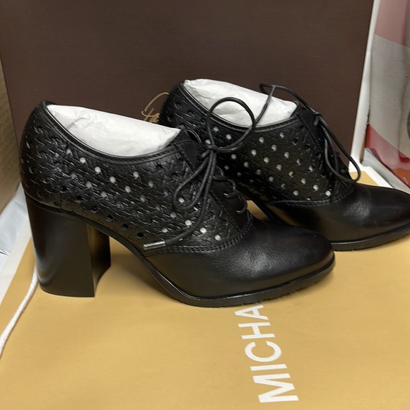 BNIB Patricia Nash Parma Heel Oxford Black size 9 - Picture 11 of 12